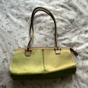 Vintage Green Shoulder Bag